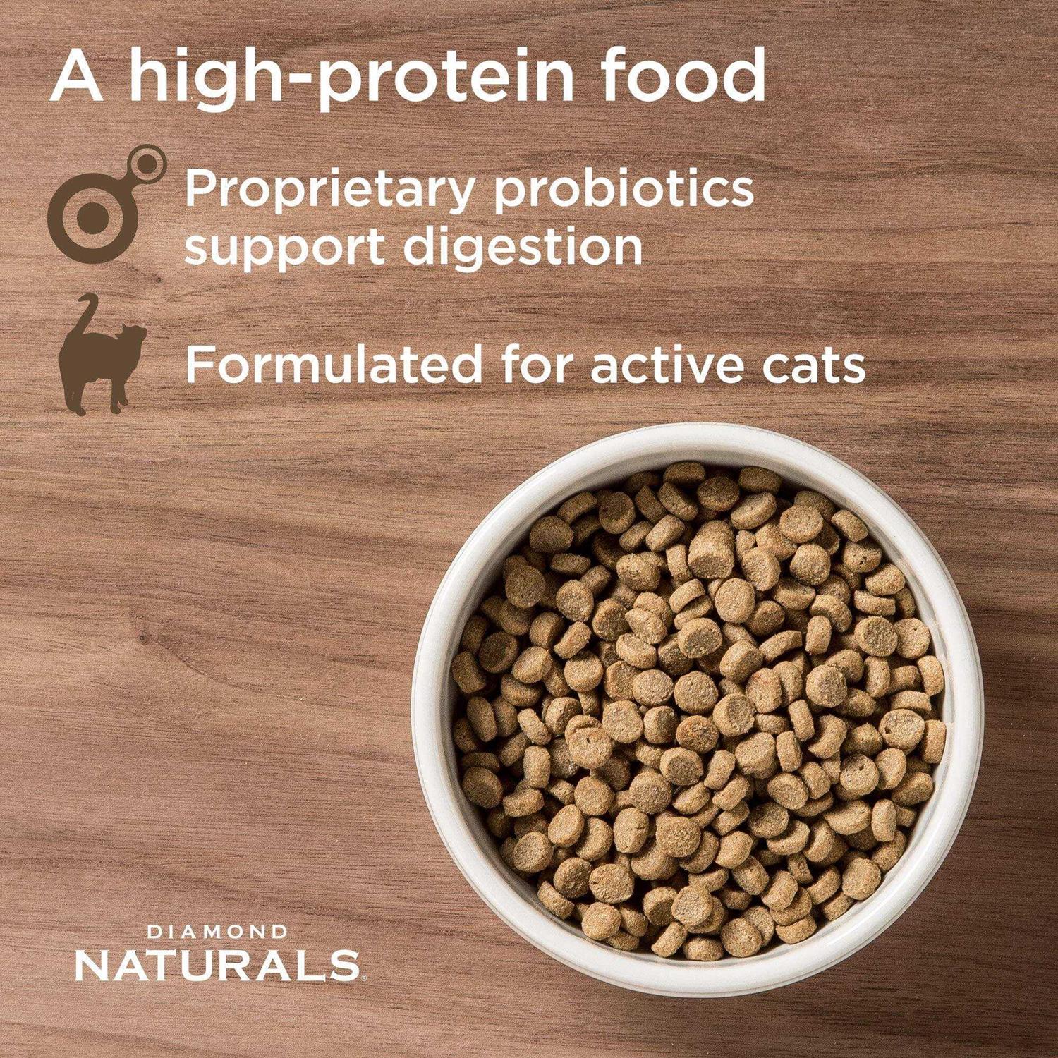 Chicken Meal & Rice Formula Dry Cat Food D558