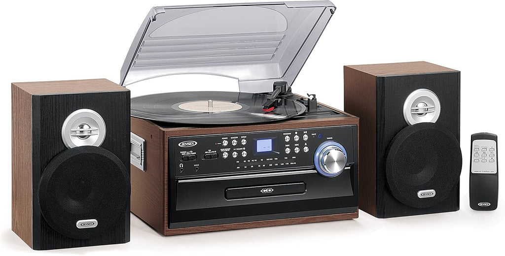 3-Speed Stereo Turntable with CD System, Cassette, and AM/FM Stereo Radio W92211