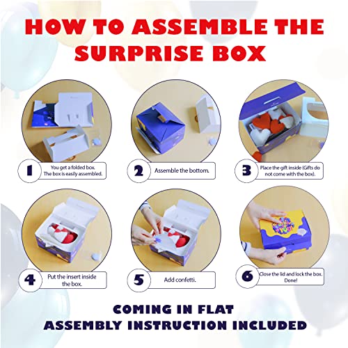 Exploding Confetti Gift Box Z16640