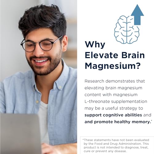 90 Vegan Capsules Magnesium L-Threonate Supplement D234711