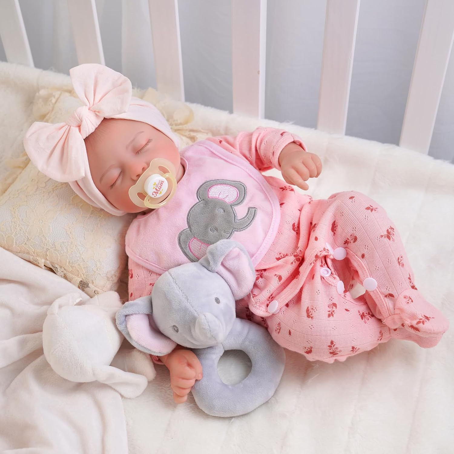 17-Inch Soft Realistic Newborn Baby Dolls V887984