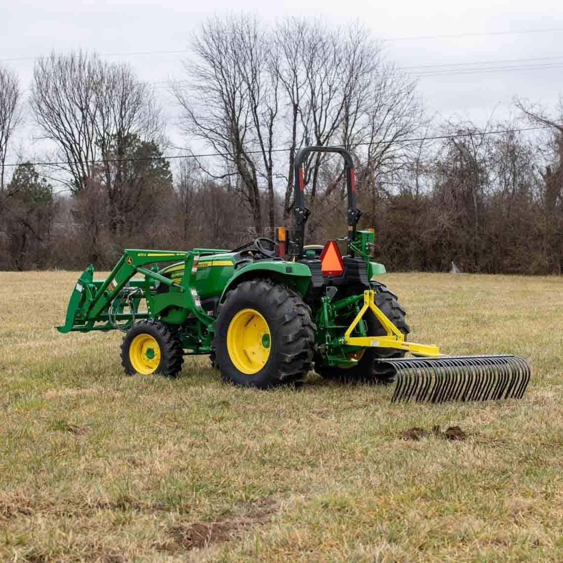 6 Landscape Rake for Compact Tractors W272
