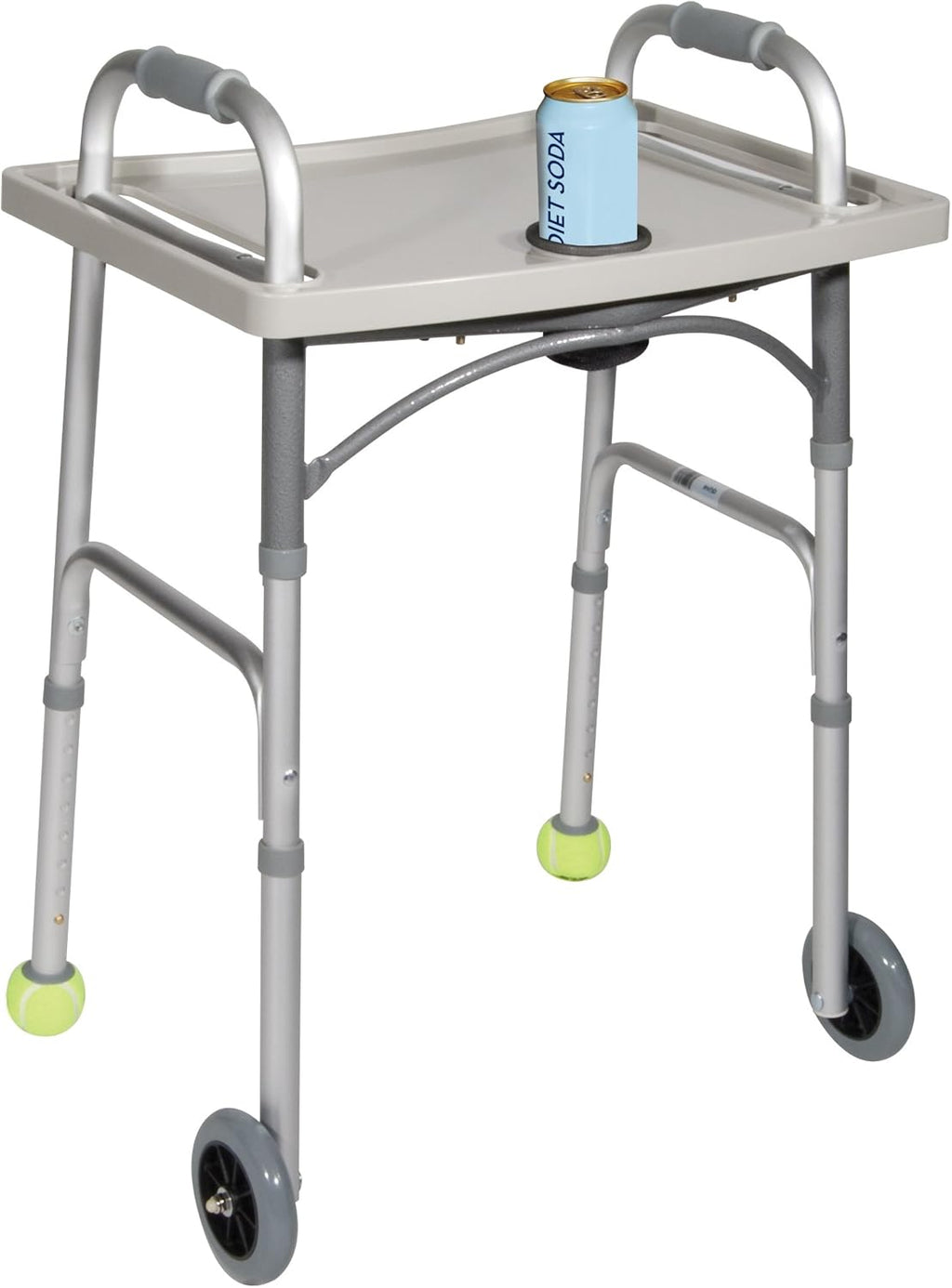 Gray Walker Tray with Cup Holder F59524