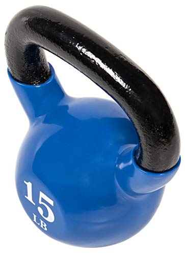 Vinyl Coated Cast Iron Kettlebell S7633