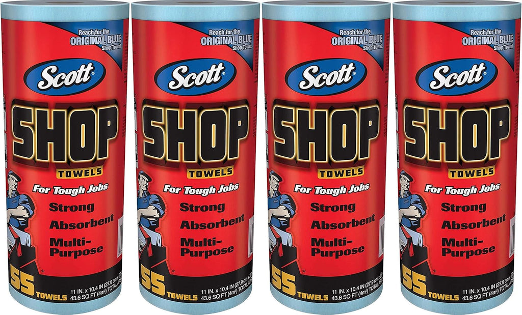 55 Towels 4 Pack Shop Towels U455943