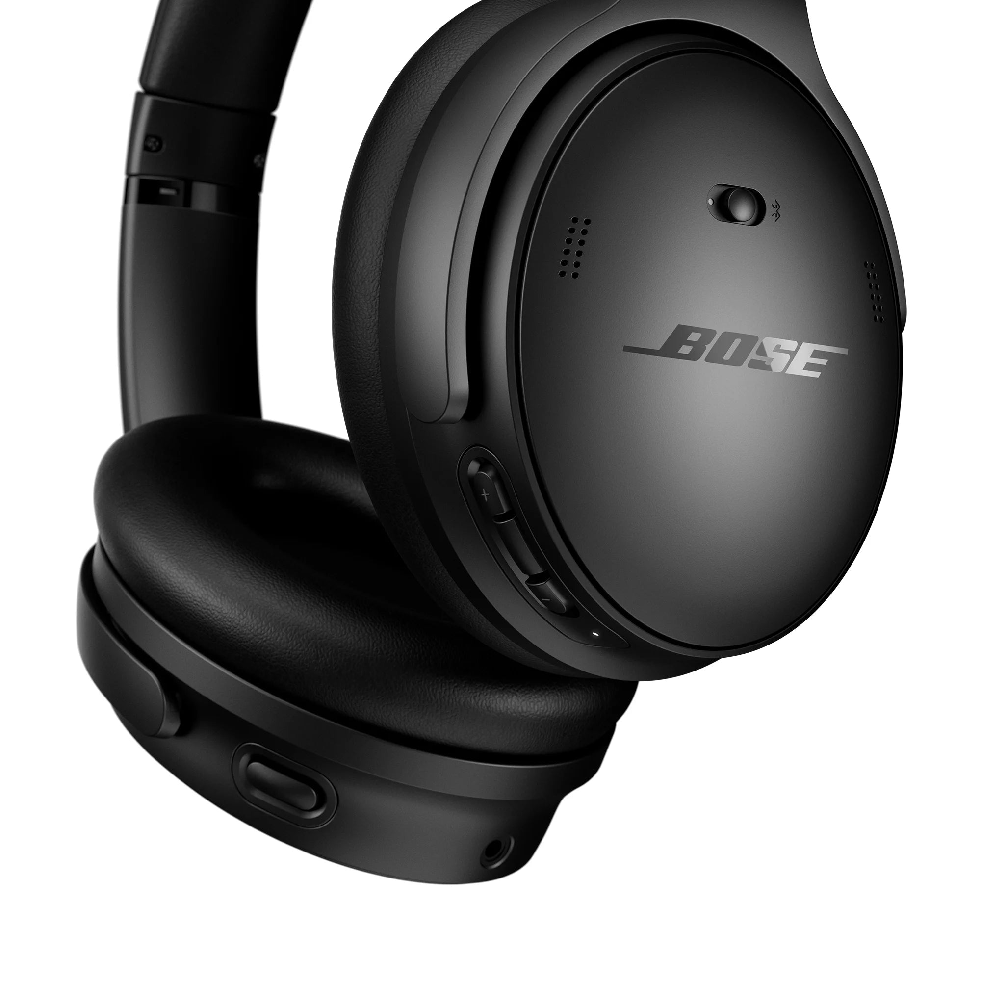 Black Noise Cancelling Over-Ear Wireless Bluetooth Headphones U6548