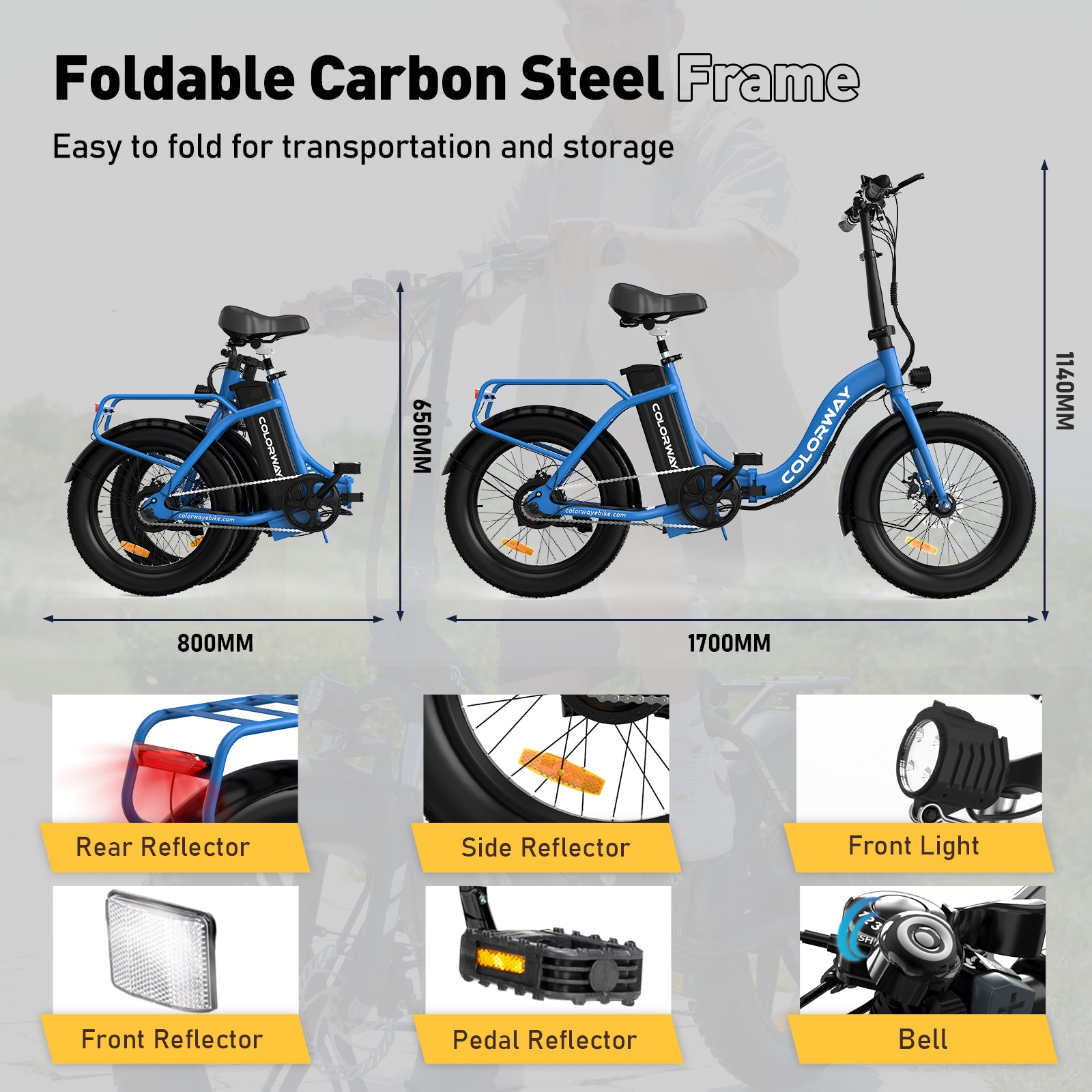 20x3.0 Fat Tire Electric Bicycle, 12Ah/36V/500W E Bike E2995