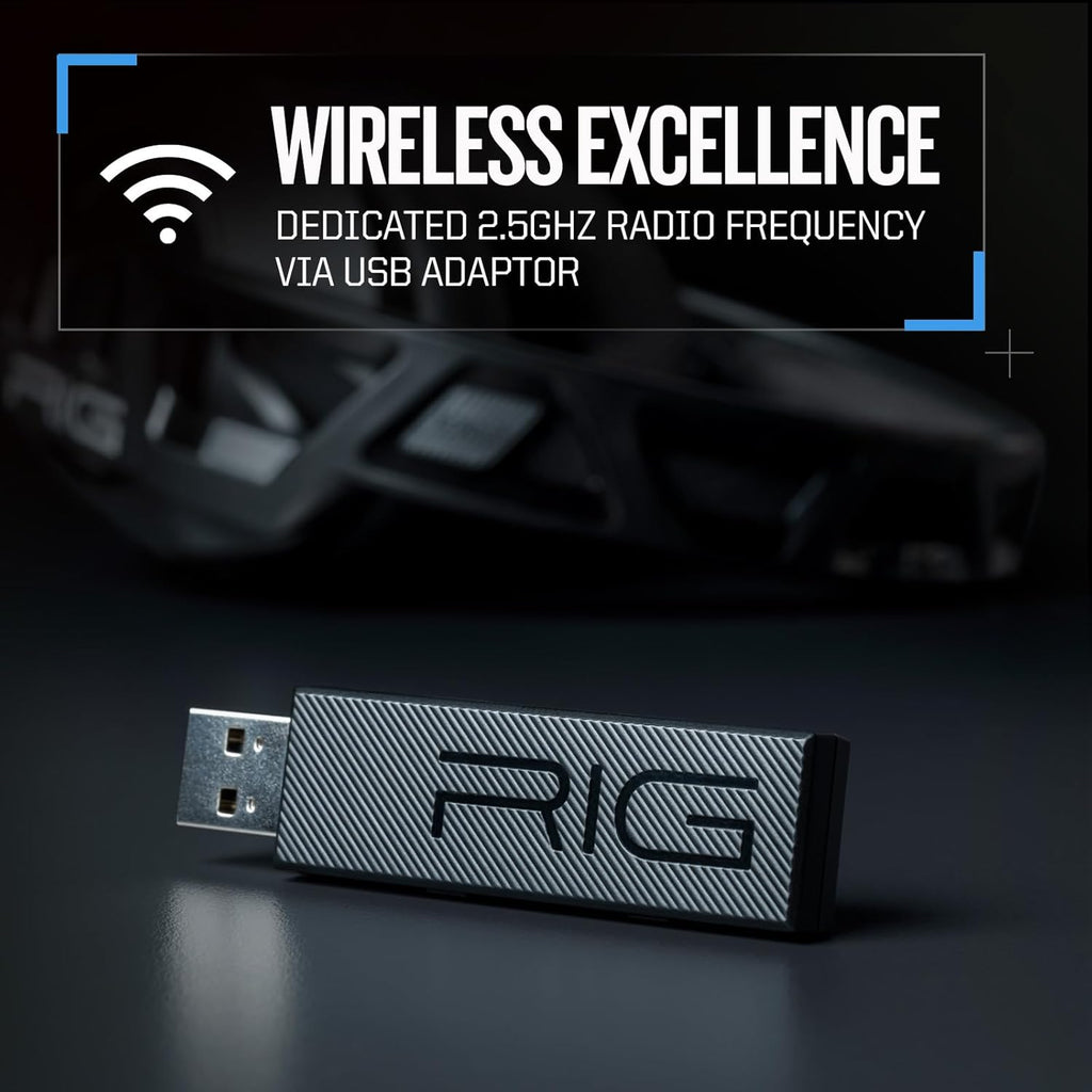 Ultralight Wireless Gaming Headset with Removable Noise Canceling Microphone L5898
