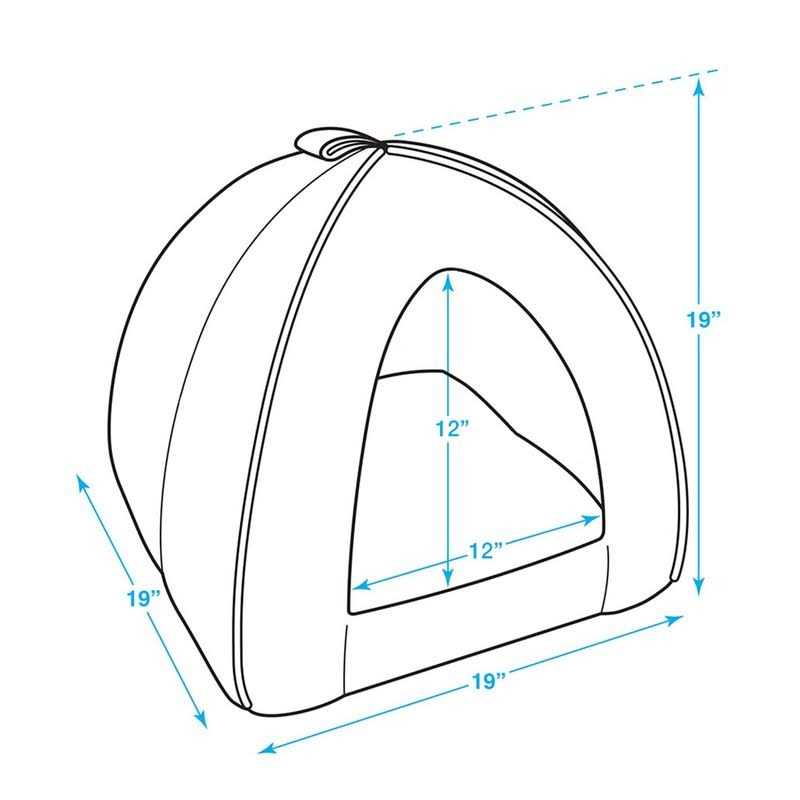 Soft Pet Tent Bed U351