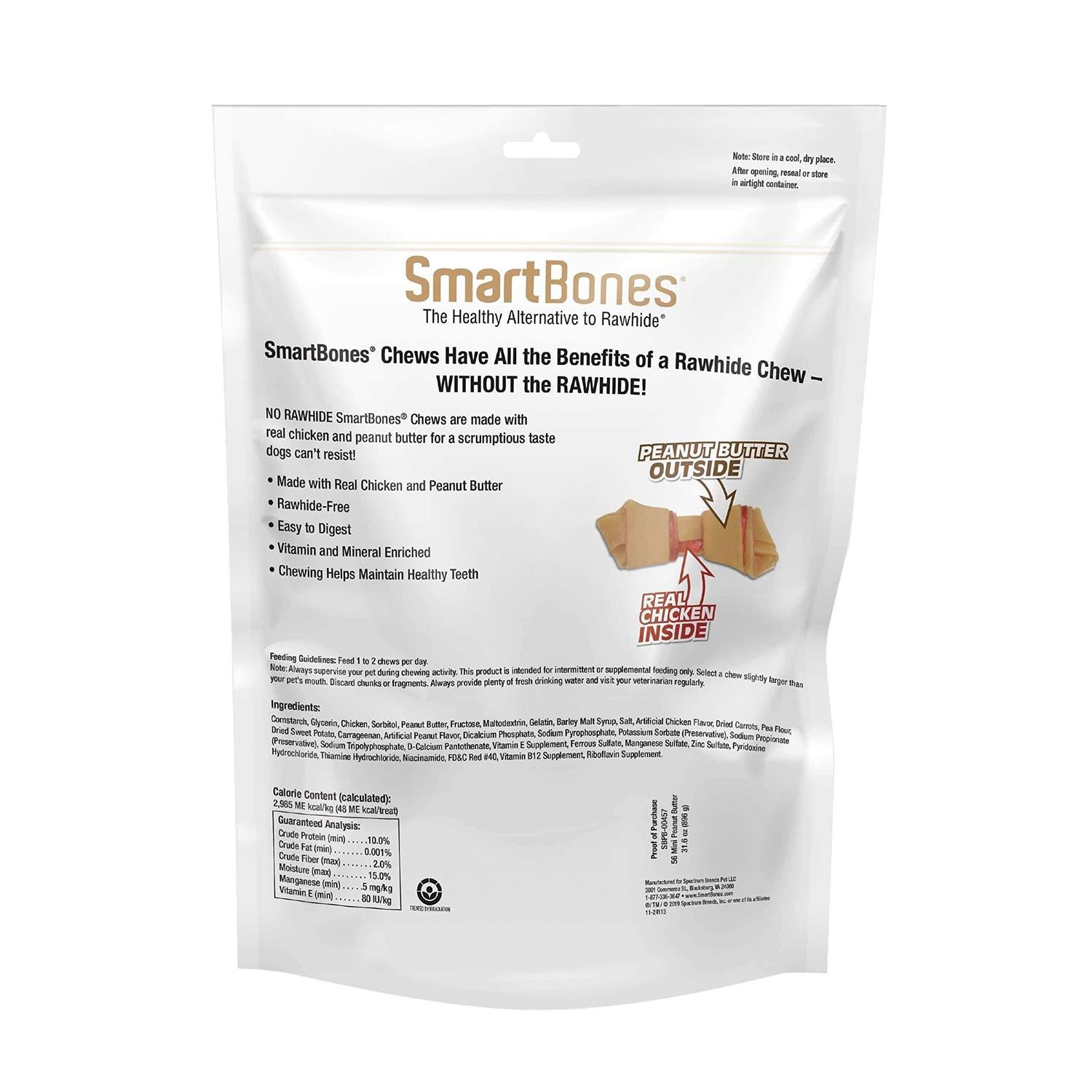 Mini Bones with Real Peanut Butter 56 Count I468818