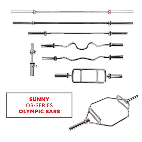 20" Heavy Duty Barbell Bar with Locking Ring Collars L9803