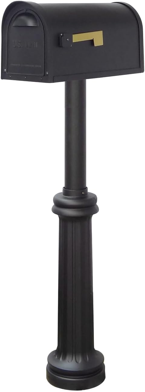 Classic Curbside Mailbox with Locking Insert B332356