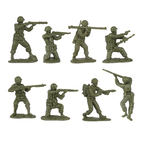 33pc OD Green Plastic Army Soldier Figures M1949