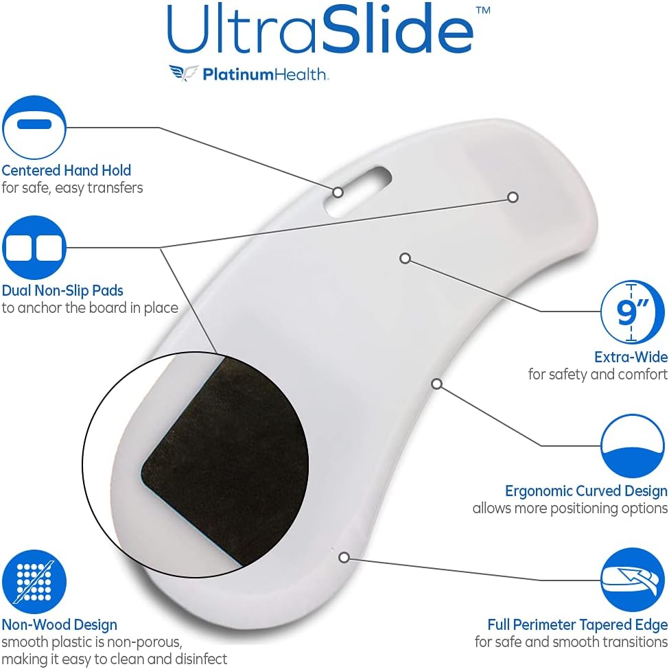 Plastic Slide Transfer Board with Handle W3389