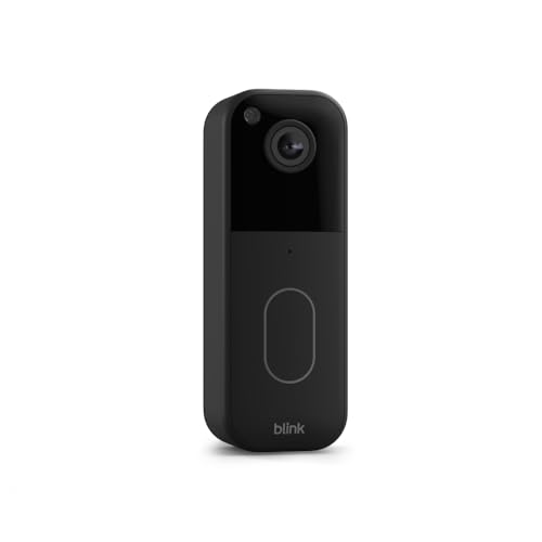Black Video Doorbell with Sync Module Core P3020