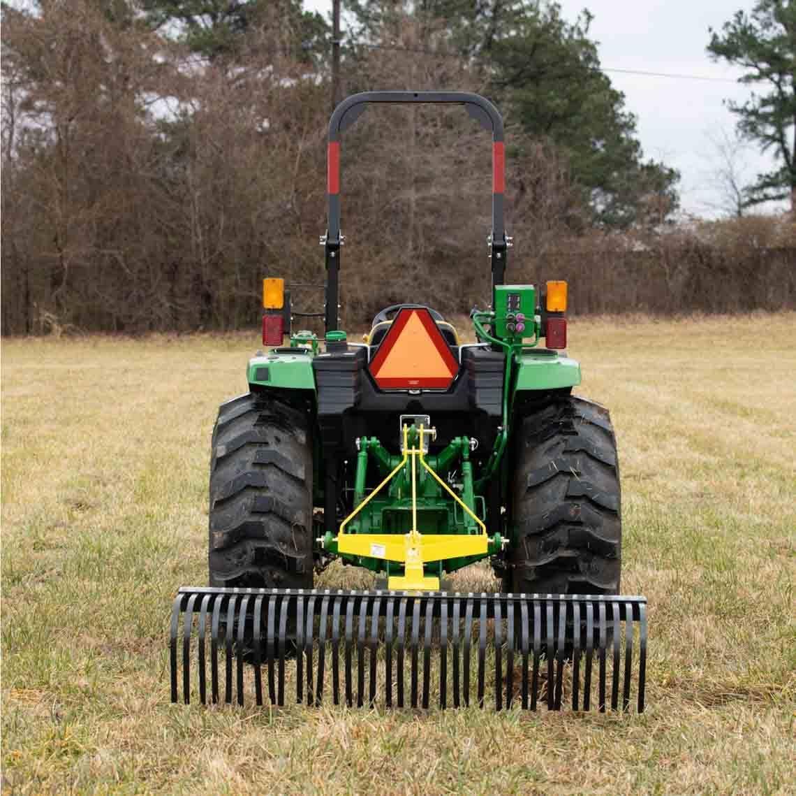 6 Landscape Rake for Compact Tractors W272