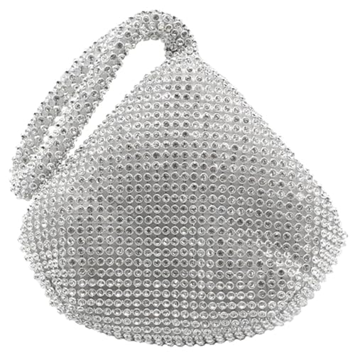 Full Rhinestones Wrist Bag Purse Q441631