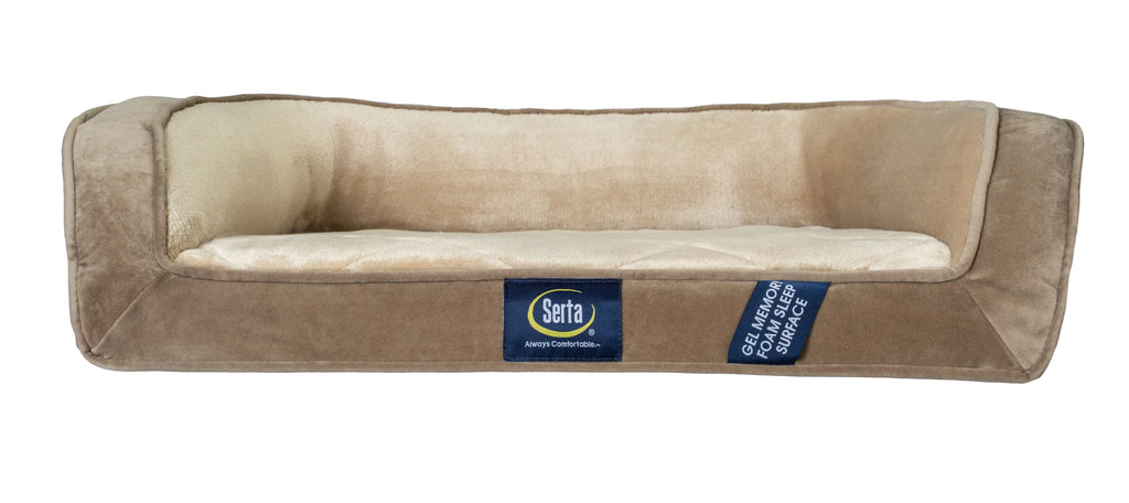 Small Brown Gel Memory Foam Dog Bed Z155578