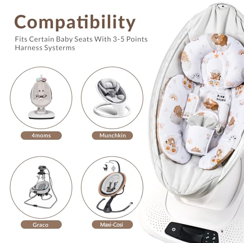 Pink Floral Newborn Insert V145