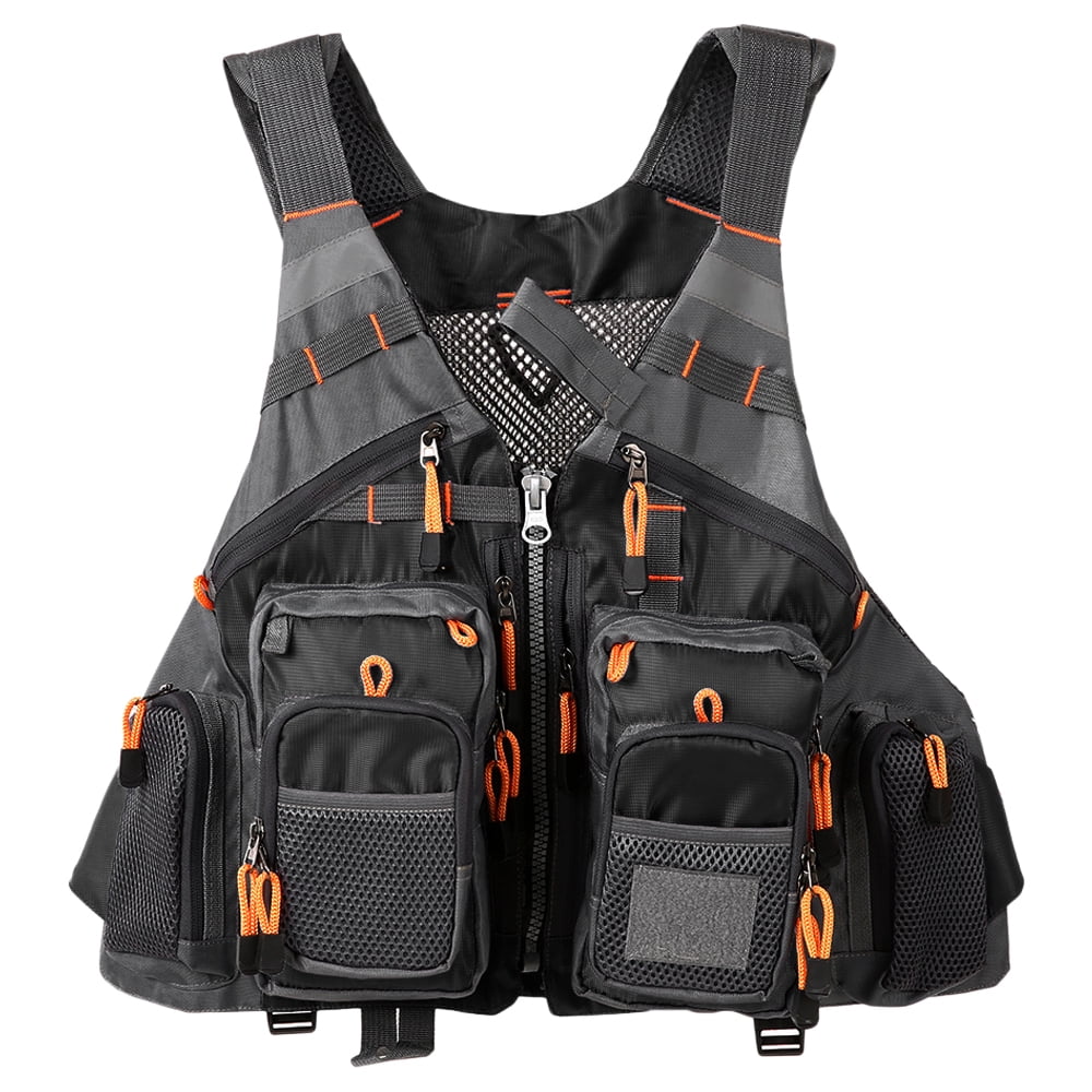 Breathable Mesh Fishing Vest with Multi Pocket L7350