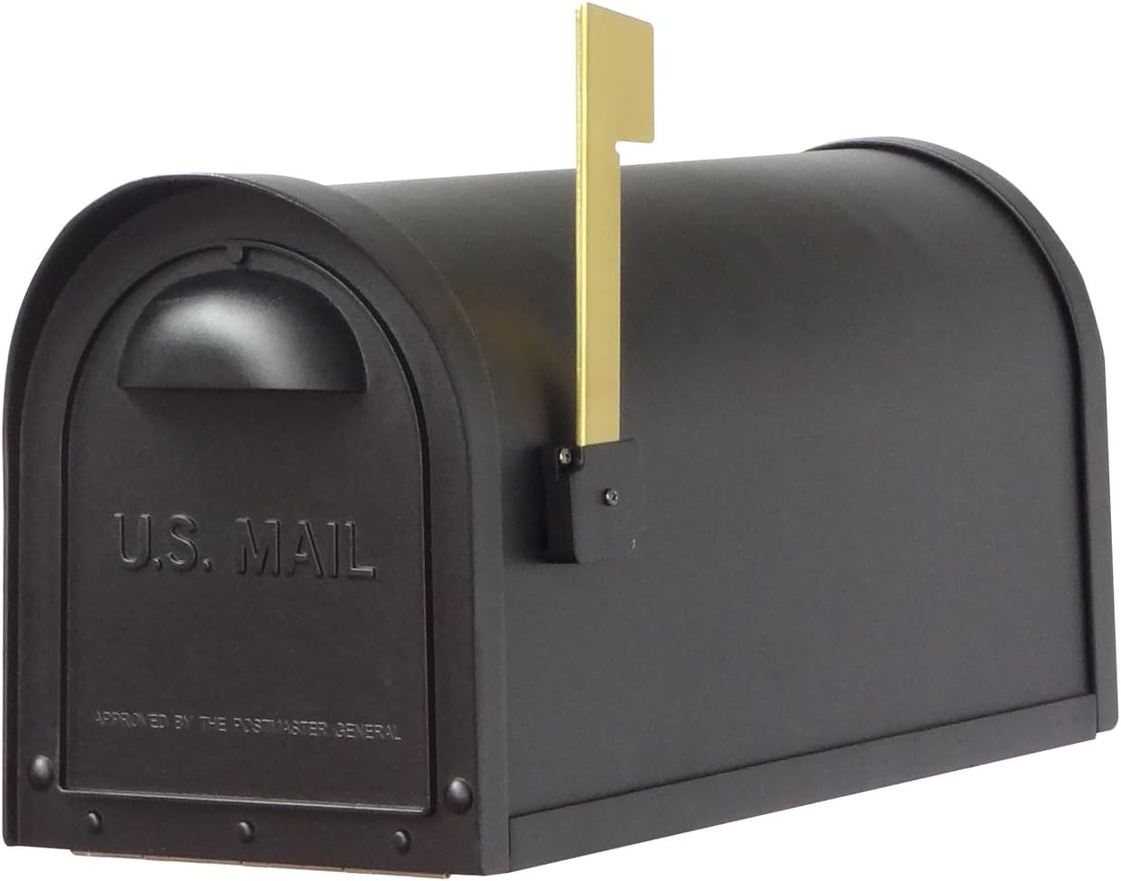 Classic Curbside Mailbox with Locking Insert B332356