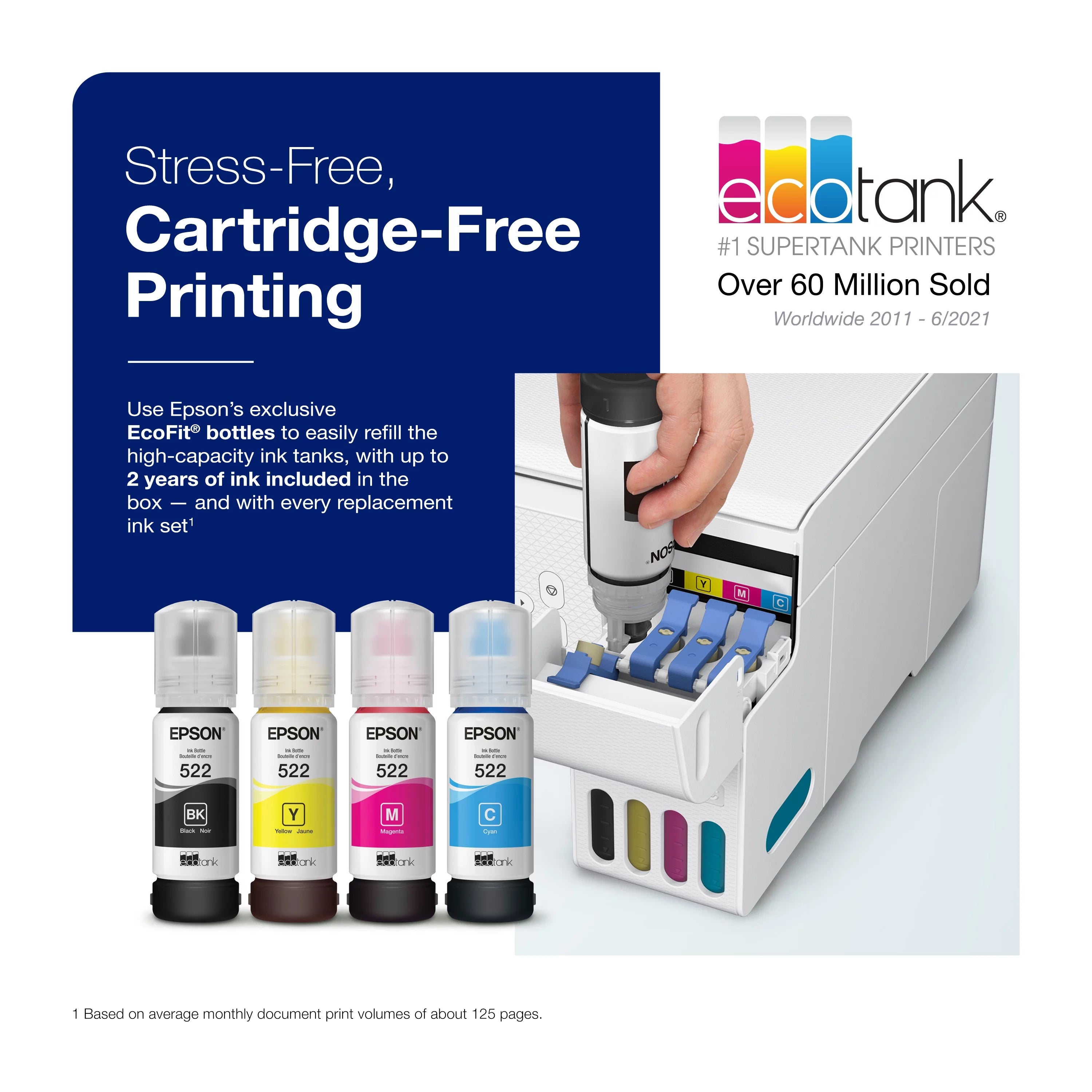 Wireless All-in-One Cartridge-Free Printer B8088