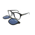 Black Blue Block Eyeglasses F142