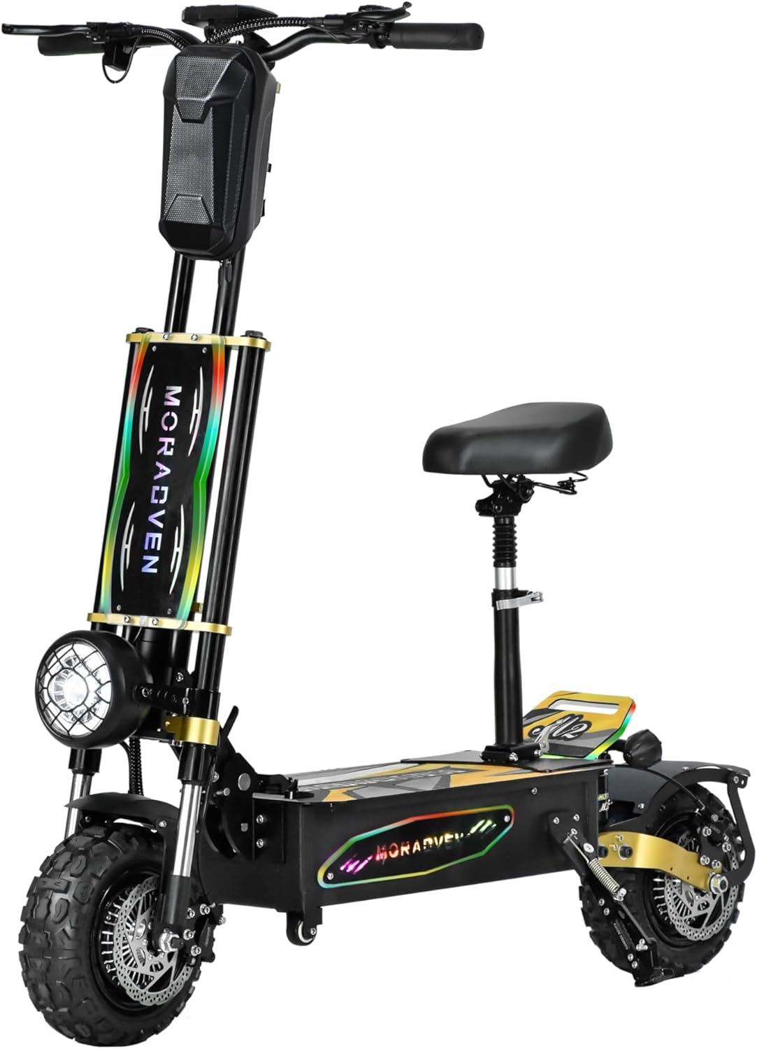 11-inch 6000W Dual Drive Electric Scooter with seat M876