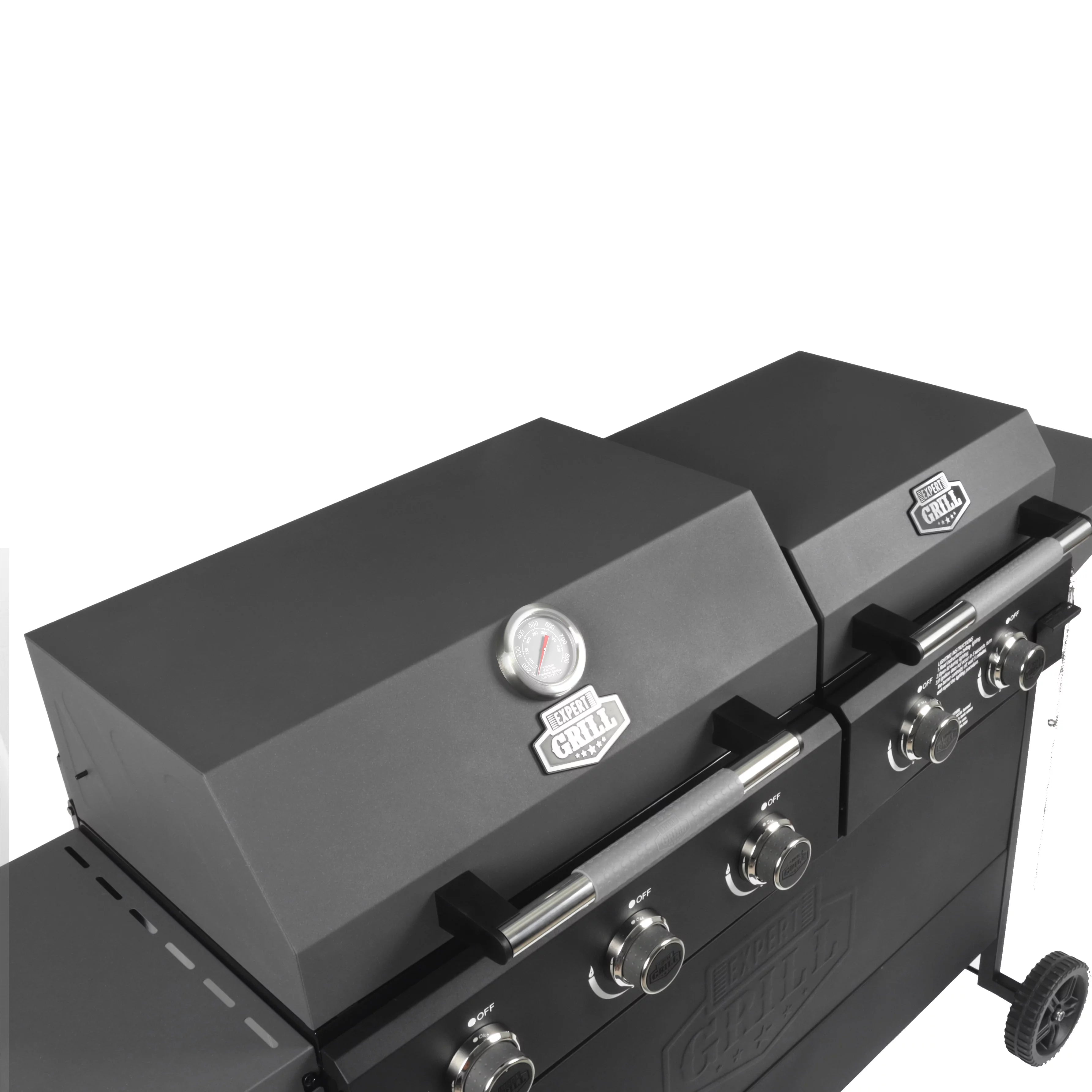 Black 5 Burner Propane Gas Grill and Griddle G255