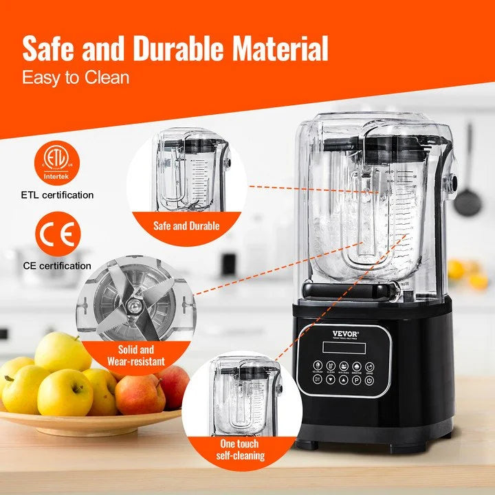 68 oz Stainless Steel Commercial Blender D960179