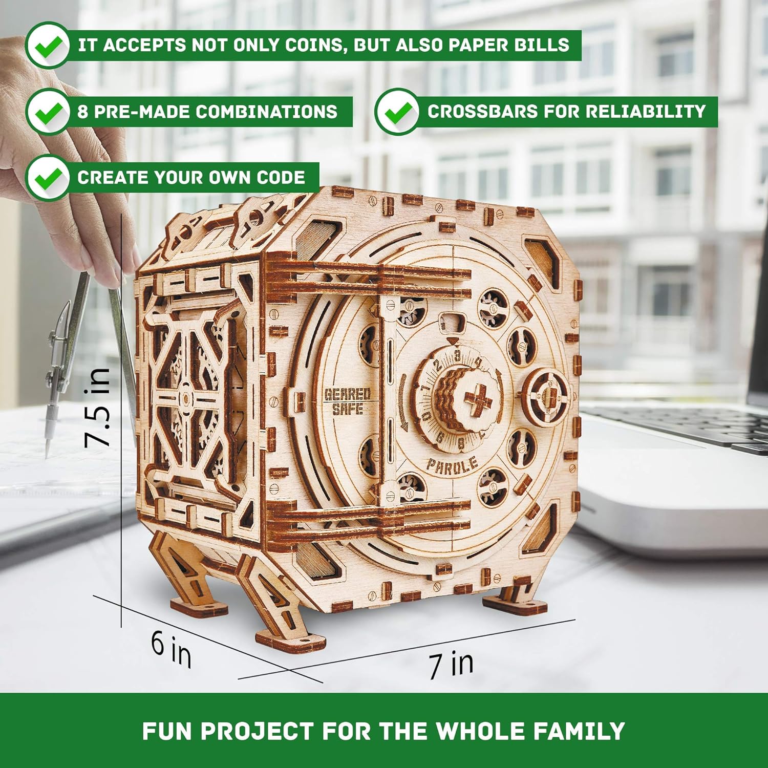 Wooden Model Kit Y84118
