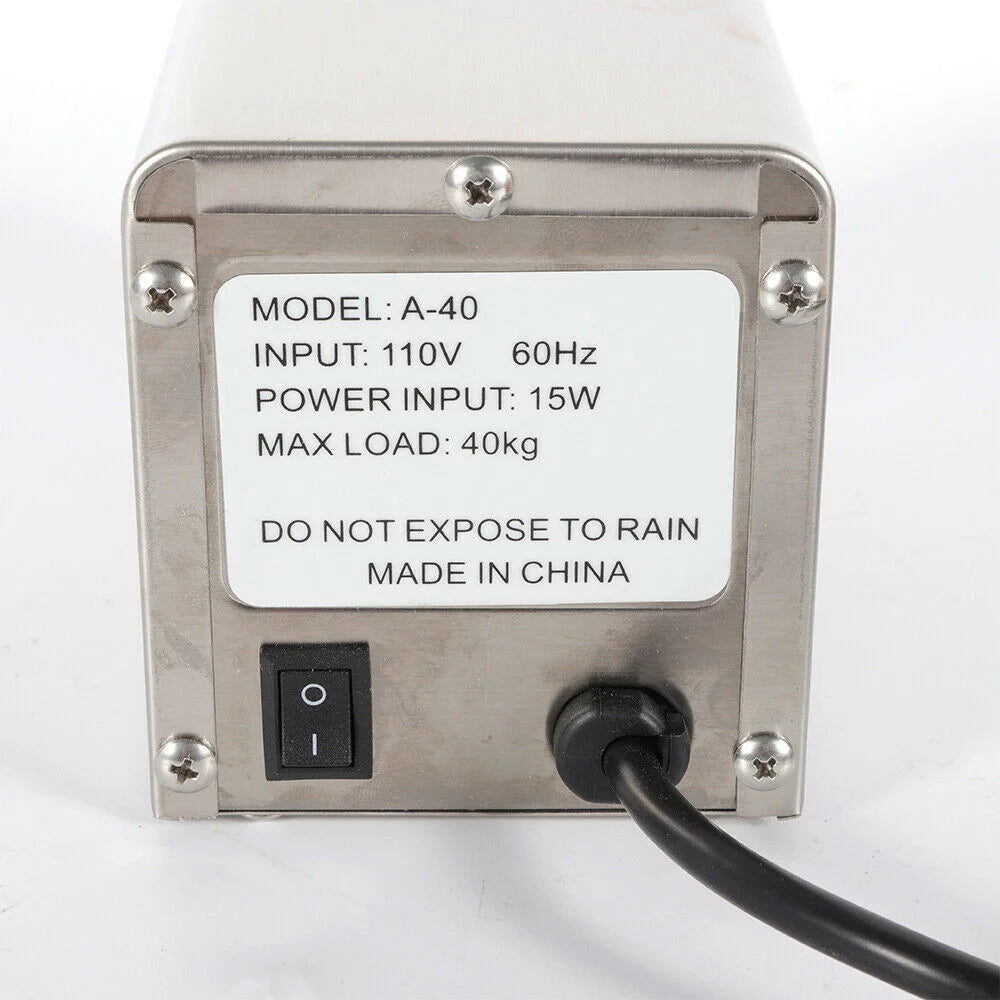 Stainless Steel BBQ Motor Rotisserie 15W 110V E46635