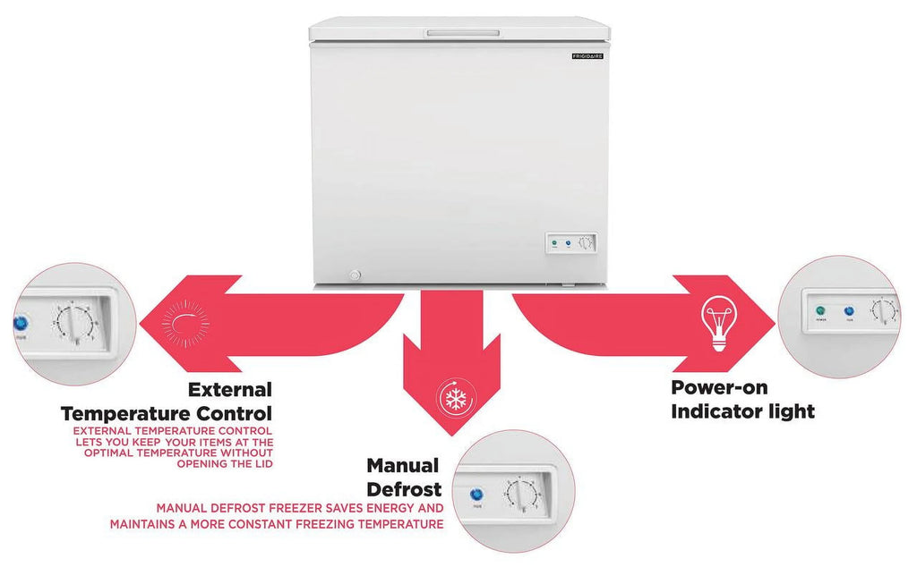 White 7.0 Cu. ft. Chest Freezer K42499