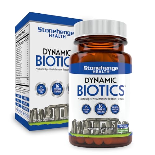 Probiotics 55 Billion CFU 16 Strains Delayed Release Veggie Capsule G9560