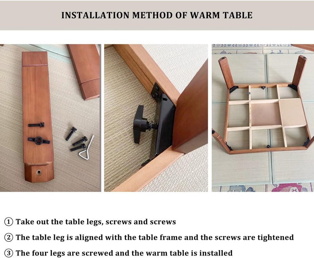 Square Heating Coffee Table X718964