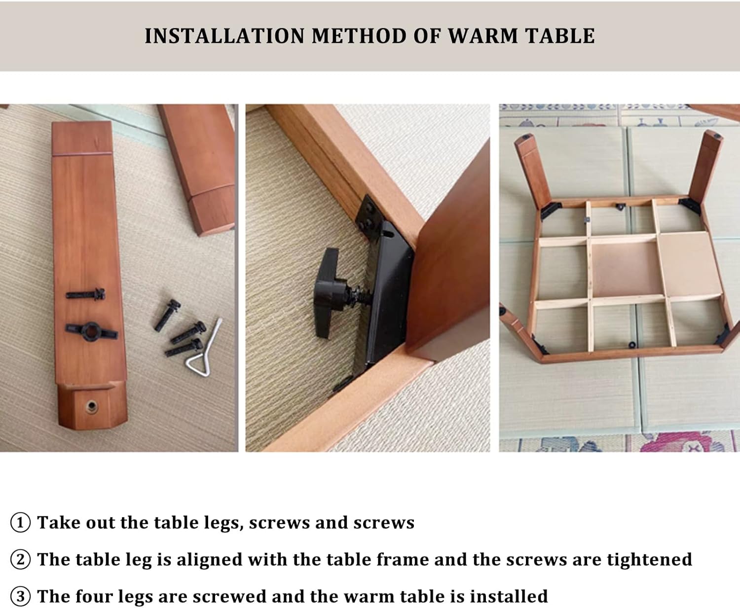 Square Heating Coffee Table X718964