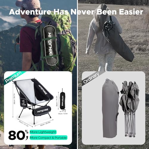 Compact Ultralight Camping Chair with Carry Bag Y807