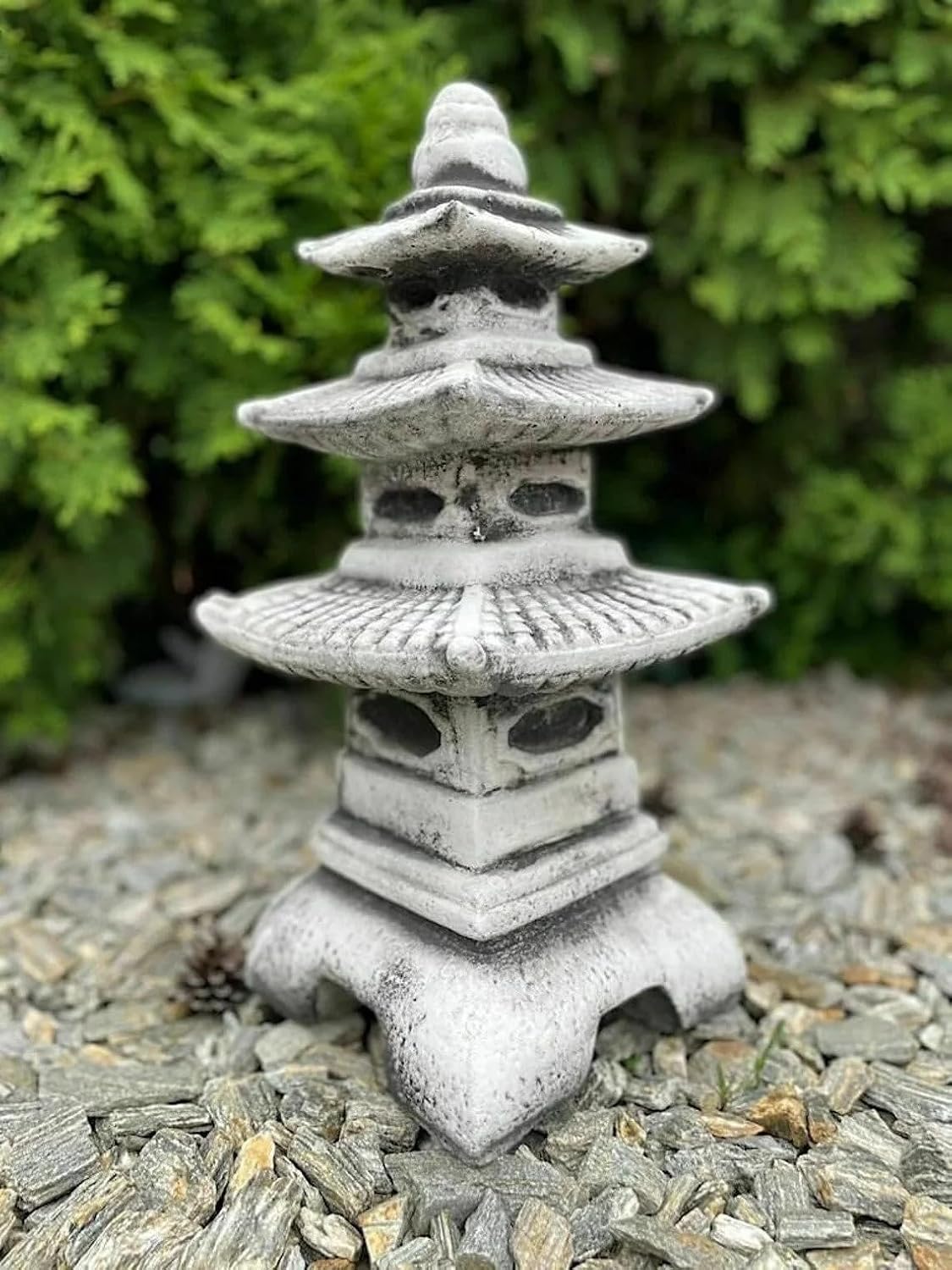 Concrete Pagoda Statue Garden Sculpture N8510