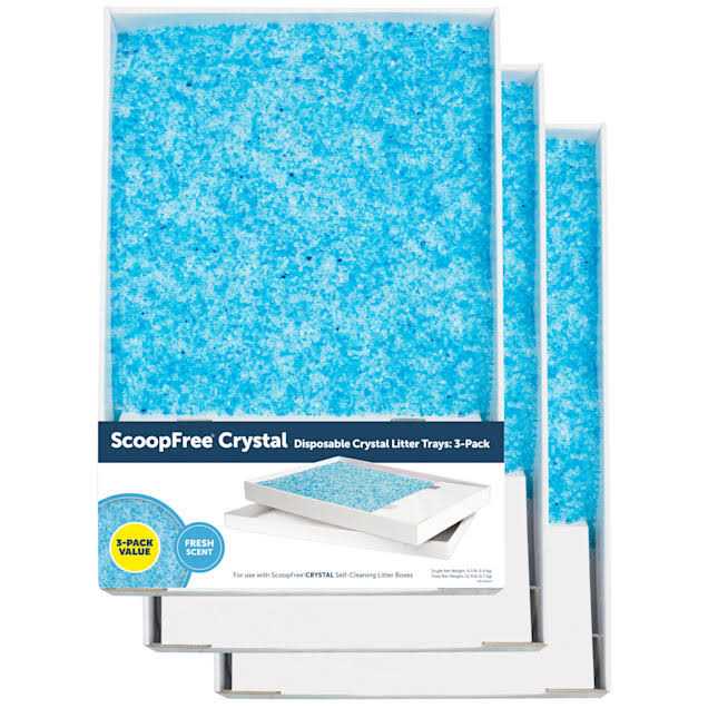 Blue Crystal Cat Litter Tray Refills F5422