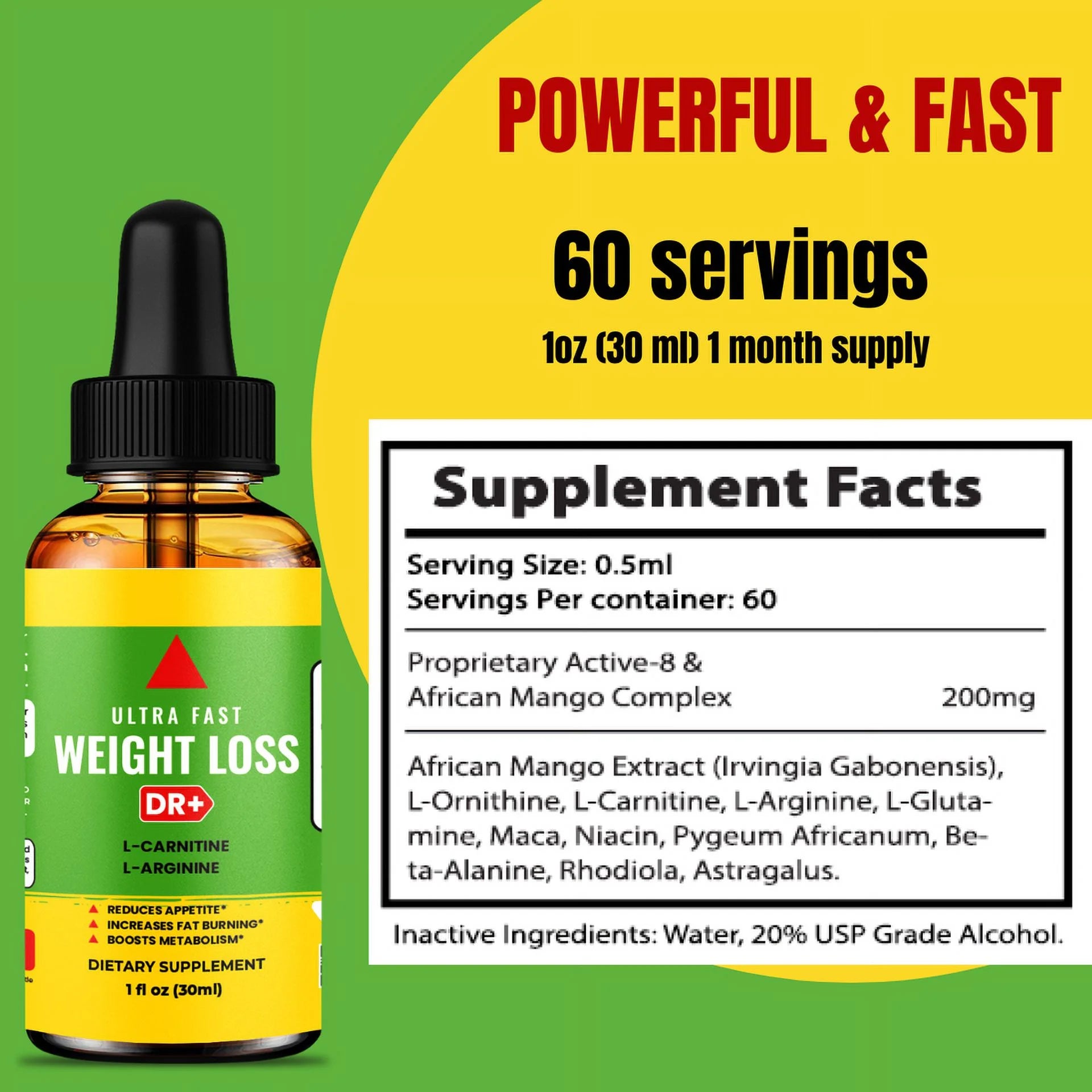 Belly Fat Burner 1 fl oz U29245