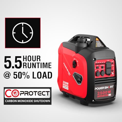 2500-Watt Portable Inverter Generator C861334