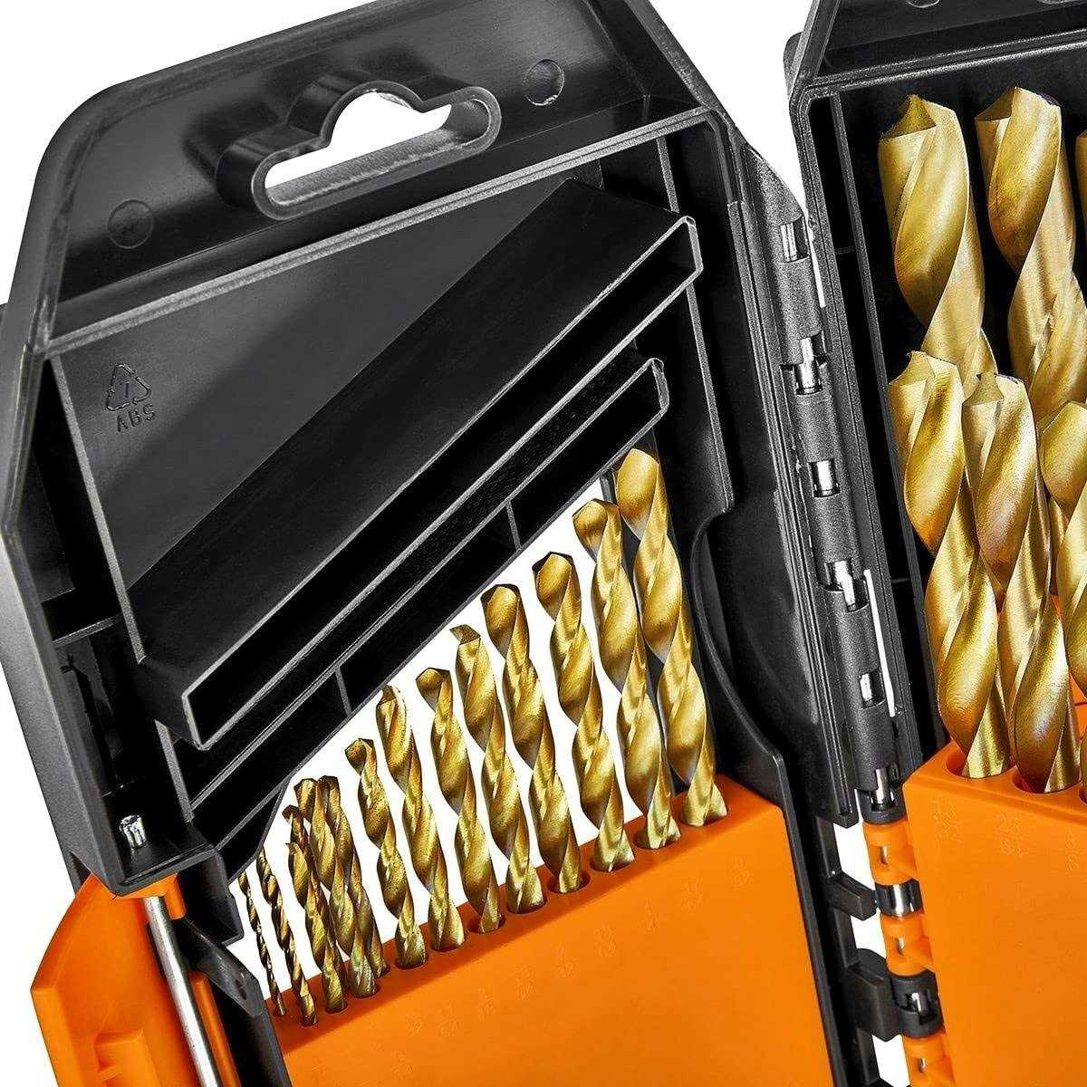 Titanium Nitride High Speed Steel Drill Bit Set R6716