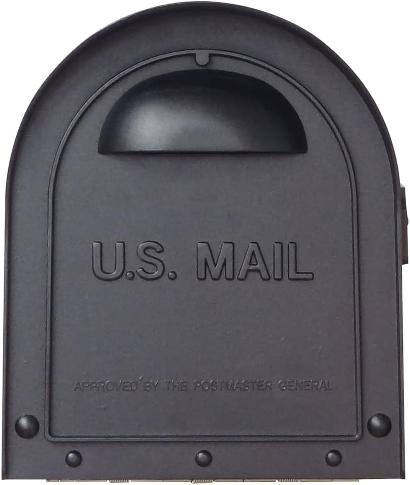Classic Curbside Mailbox with Locking Insert B332356