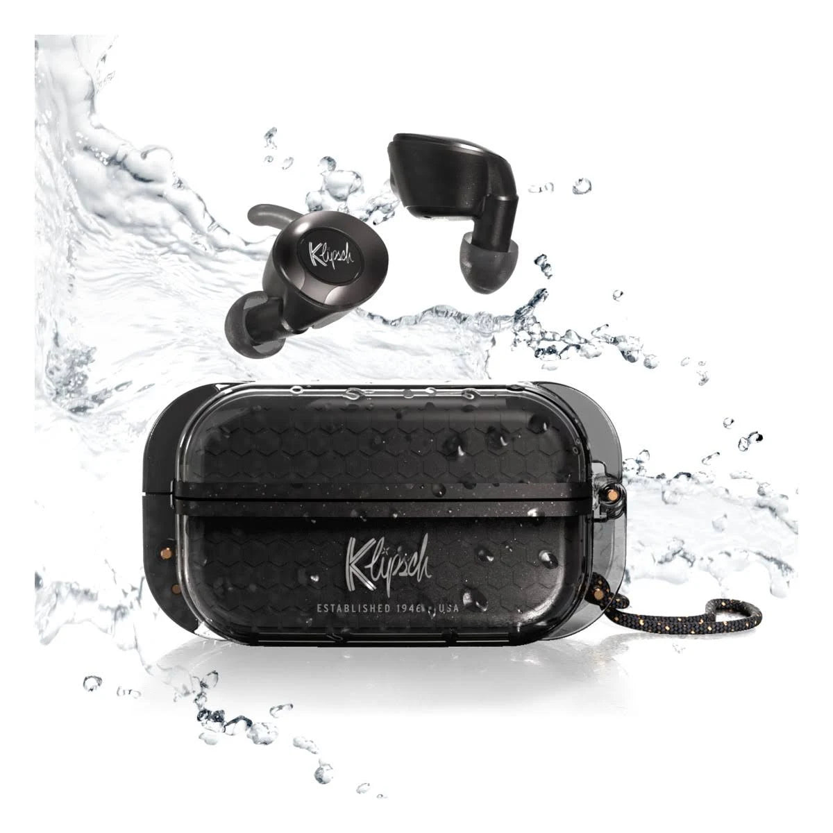 Black True Wireless Sport Headphones L983