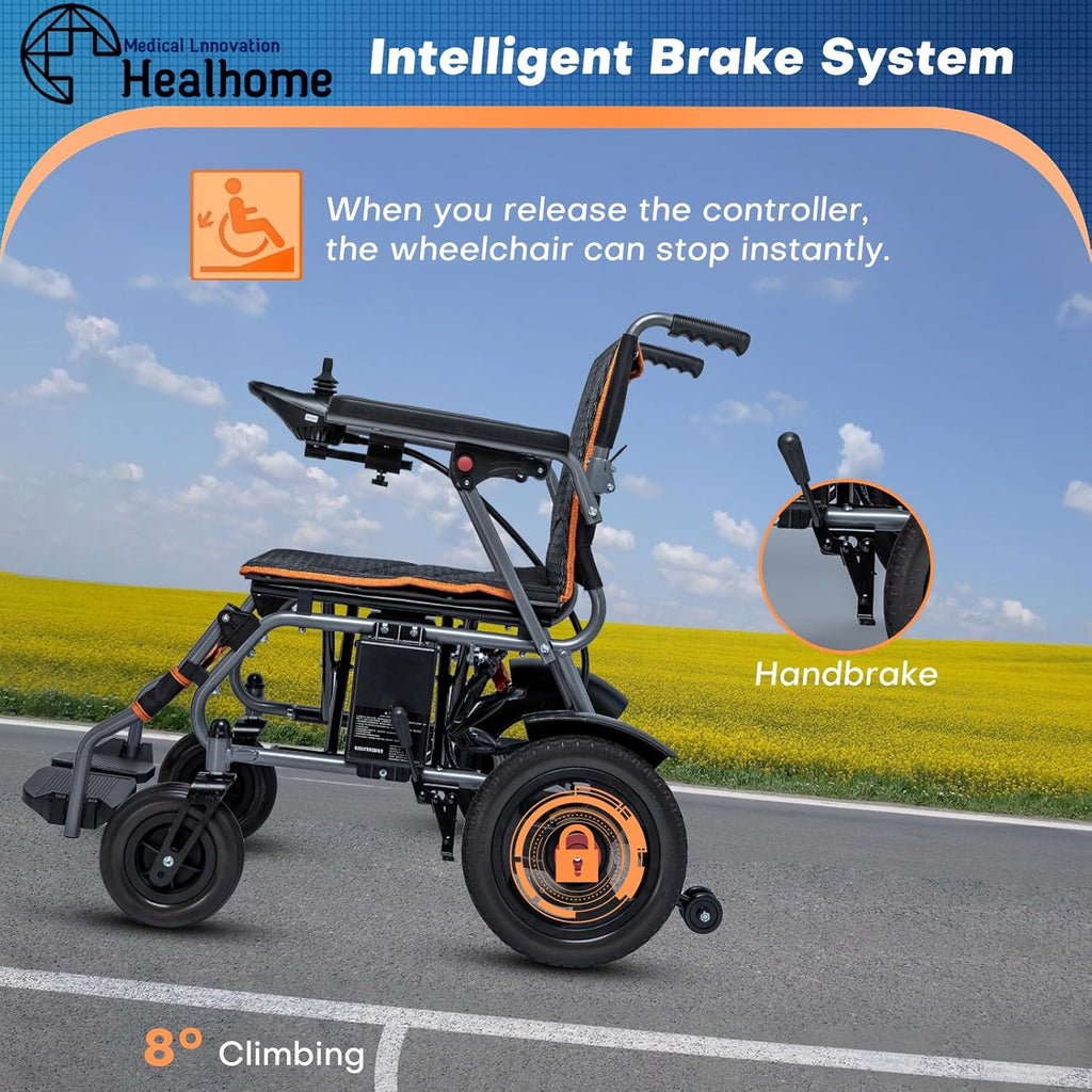 Portable Motorized Electric Wheelchair V98795
