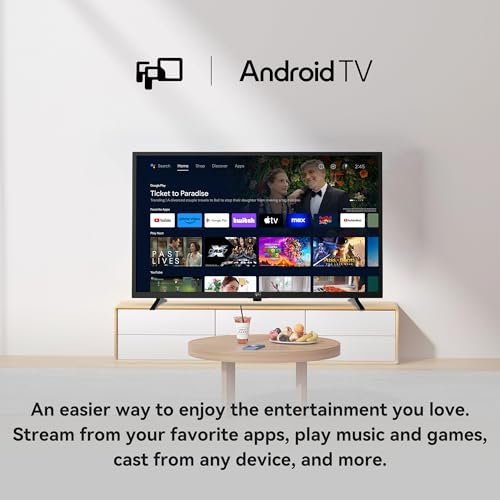 32 Inch 720p HD Flat Screen Smart LED TV with Google Play, Google Cast, WiFi, Bluetooth R83132