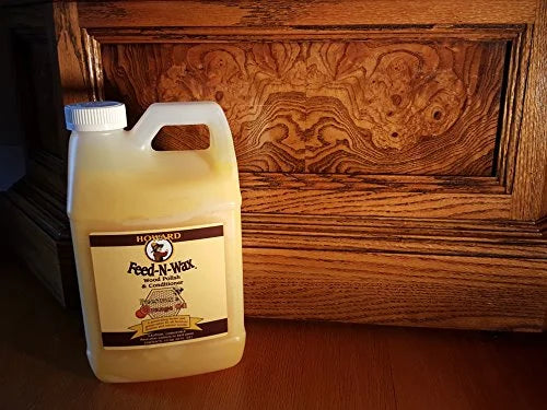 Beeswax Wood Furniture Polish and Conditioner 64 Ounce I1591