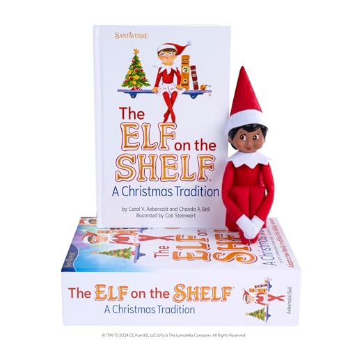 Boy Scout Elf with Blue Eyes Storybook Keepsake Box Adoption Certificate C89638