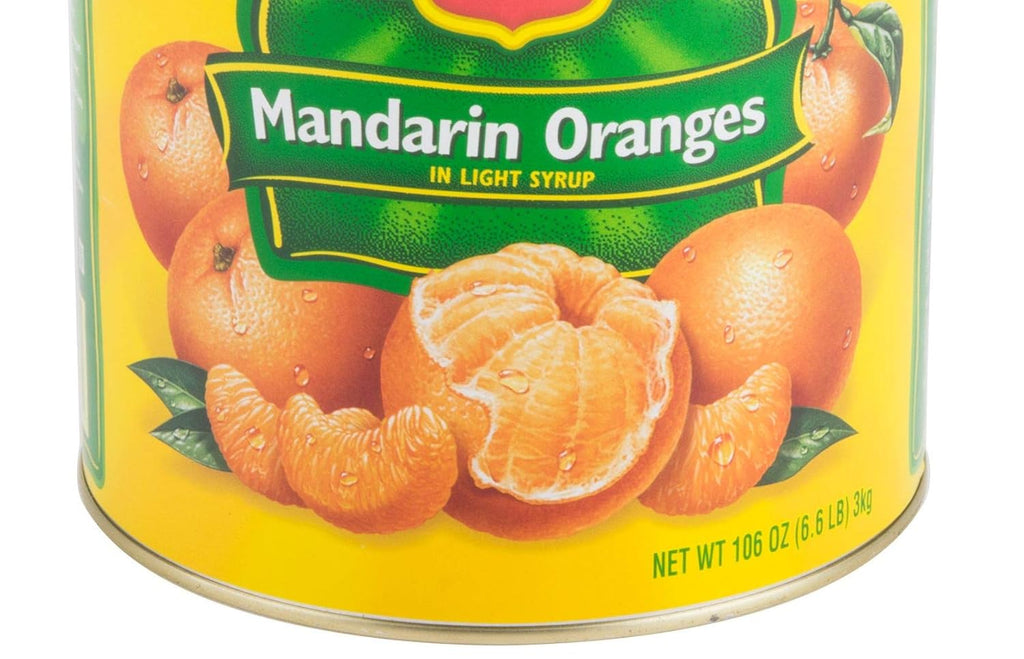 6 Pack #10 Can Mandarin Orange Segments in Light Syrup C51869