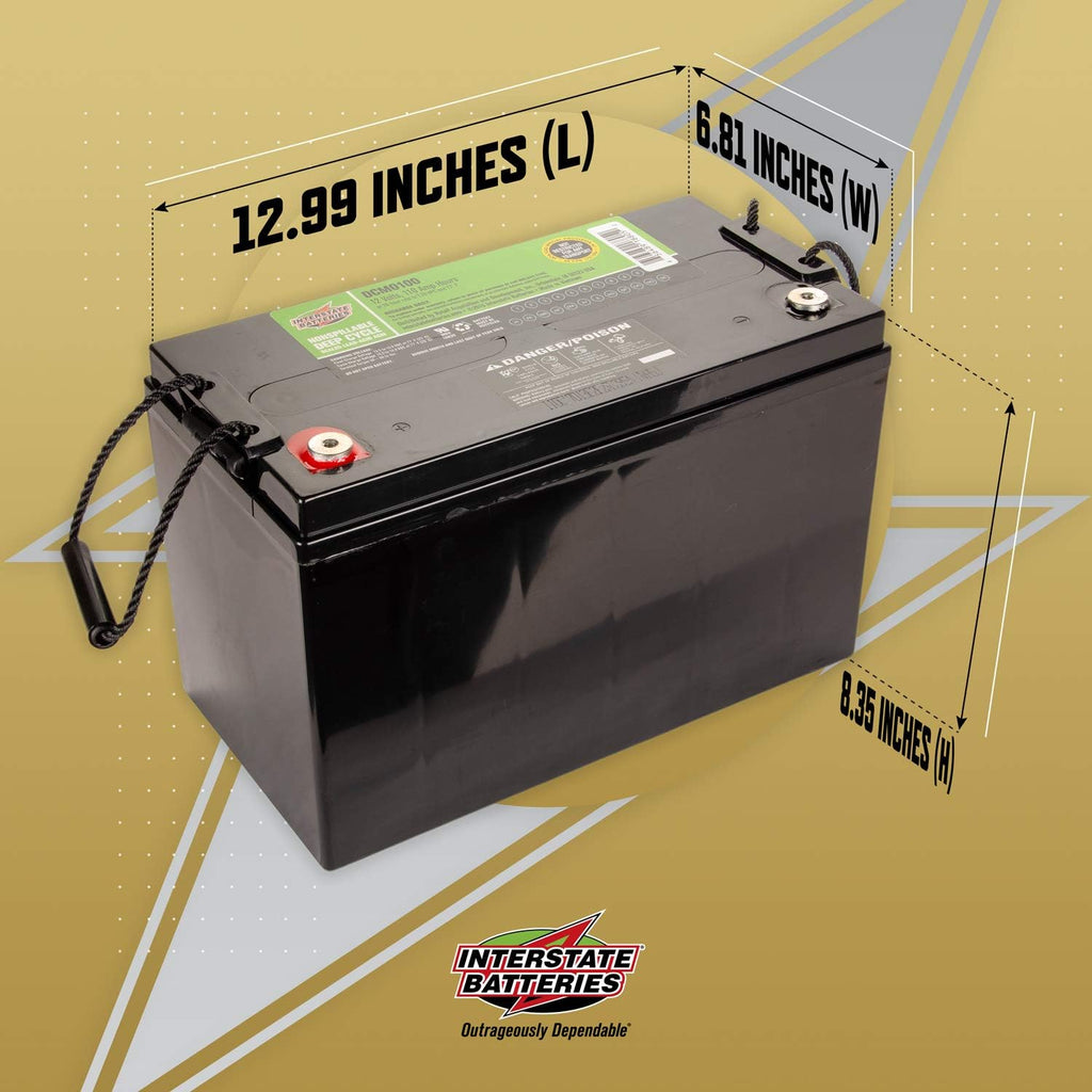 12V 110 AH SLA/AGM Deep Cycle Battery D41352